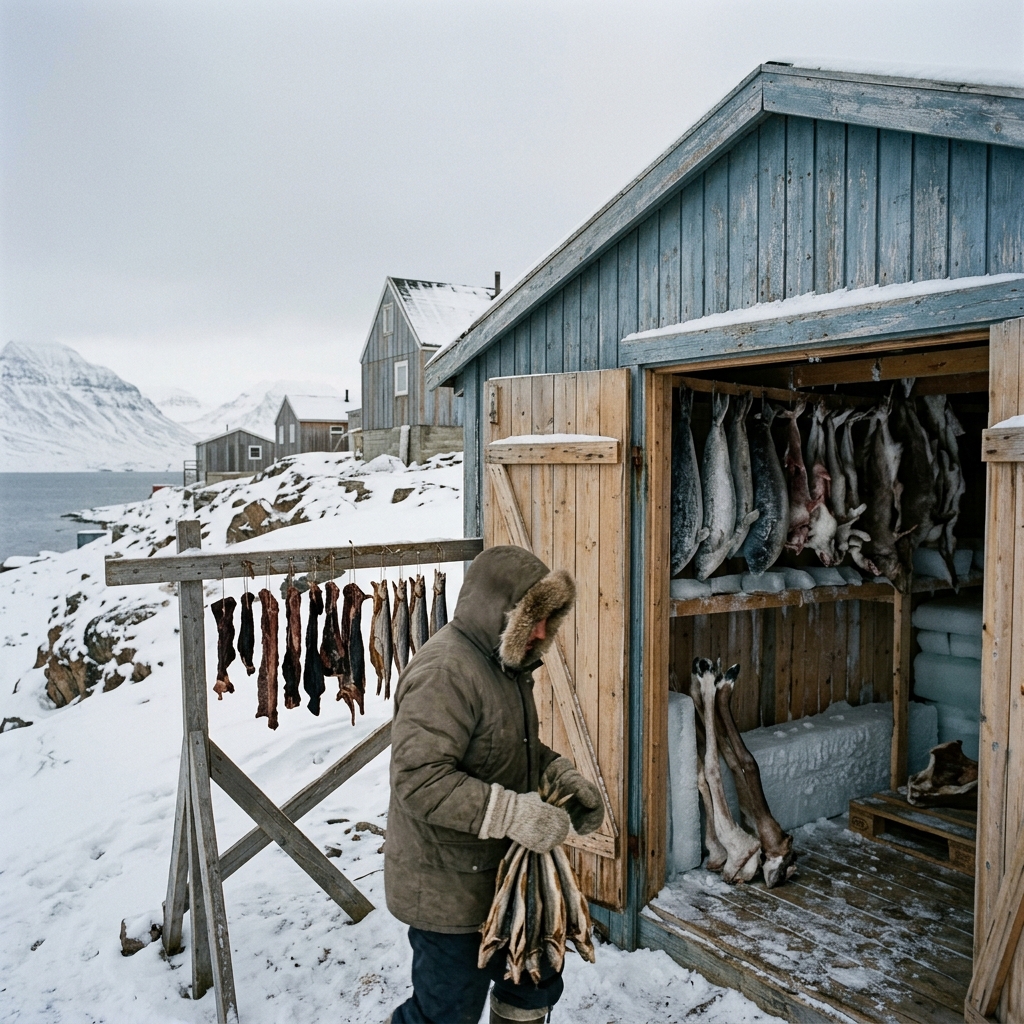 Freezers full of seal meat: How Greenland’s hunting culture helps emergency preparedness