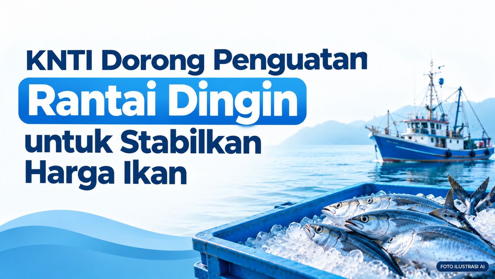 Dari Laut hingga Pasar, KNTI Dorong Penguatan Rantai Dingin