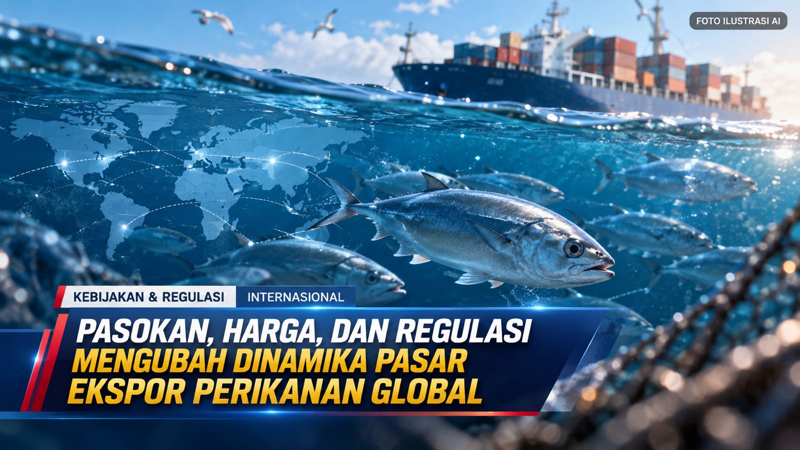 Pasokan, Harga, dan Regulasi Membentuk Dinamika Pasar Ekspor Perikanan Global