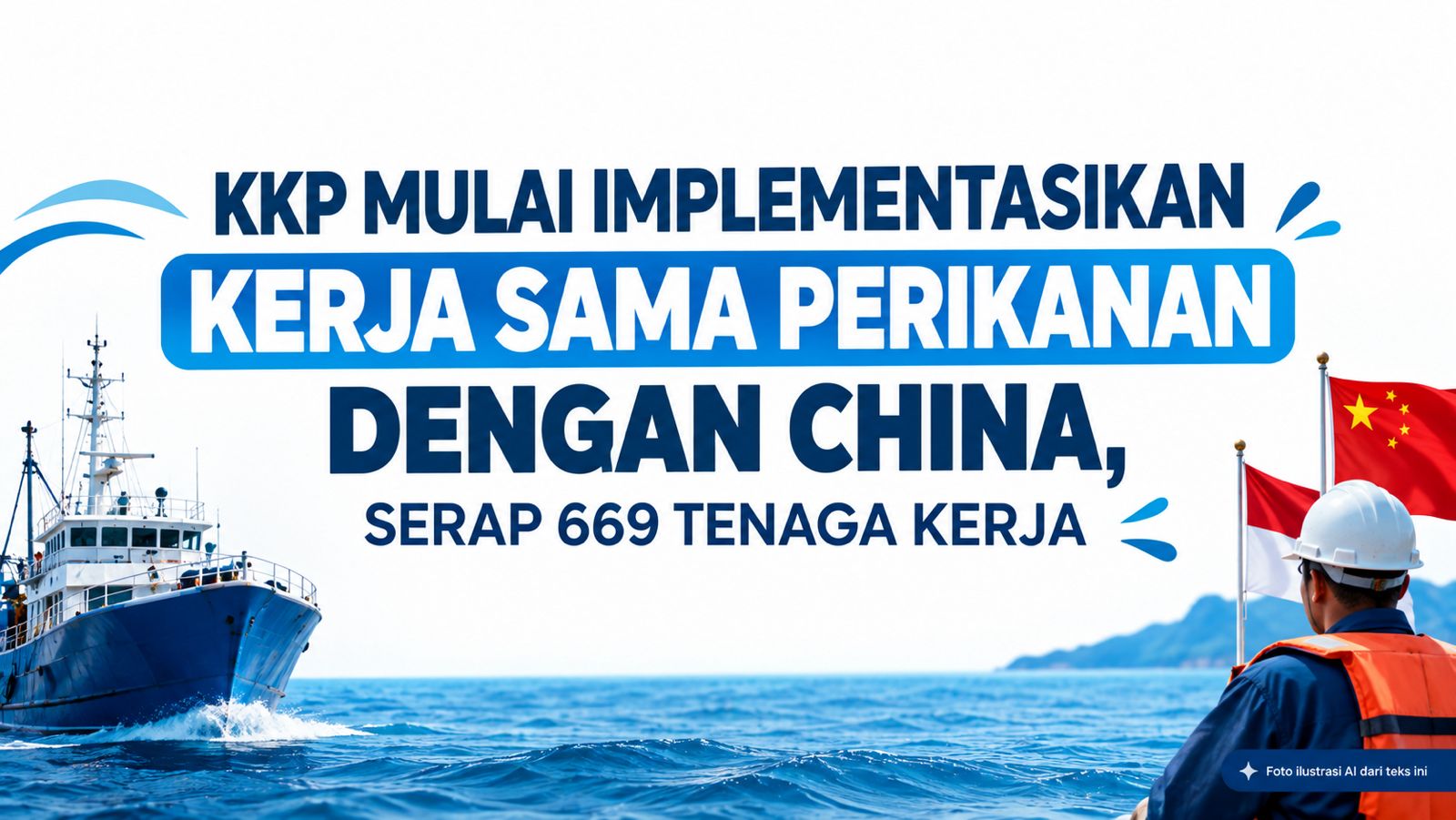 KKP Gandeng China Genjot Produksi Perikanan Tangkap dan Serap 669 Tenaga Kerja