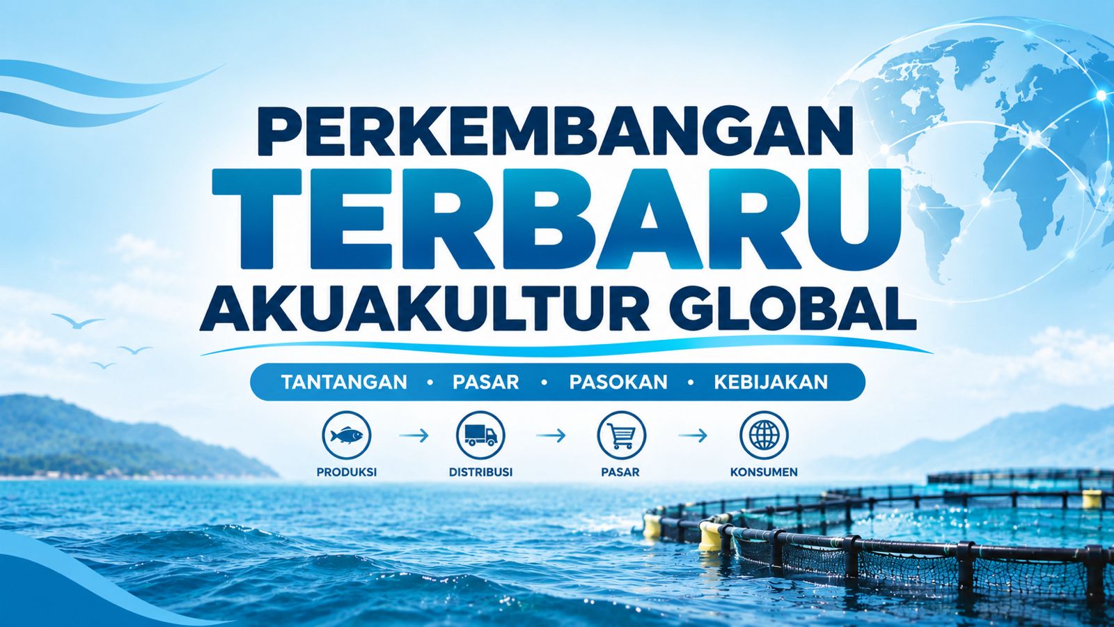 Dinamika Akuakultur Global: Komitmen Lingkungan Cile, Mitigasi Virus ISA, hingga Dorongan Regulasi Lepas Pantai AS