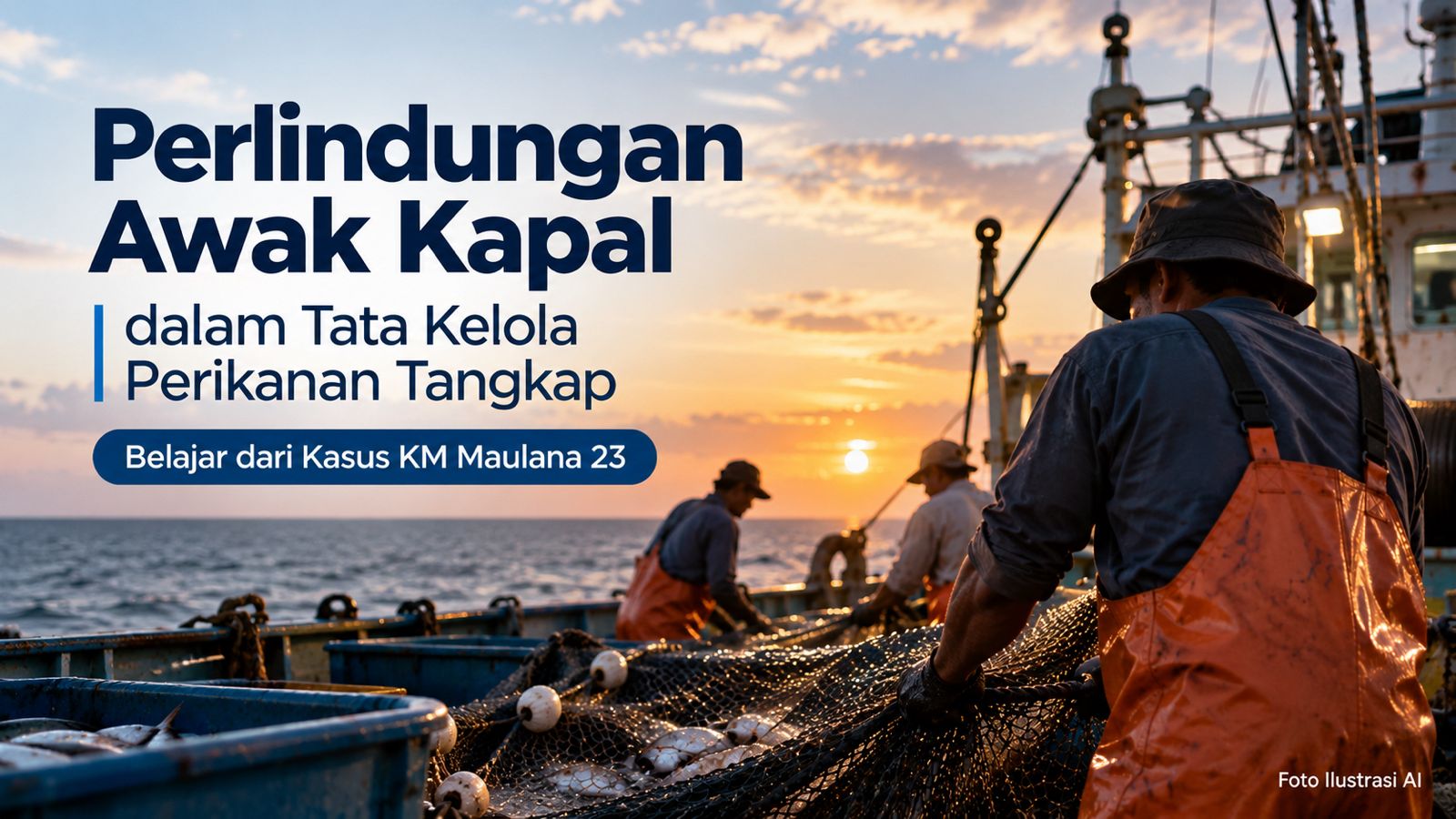 Pentingnya Perlindungan Awak Kapal dalam Tata Kelola Perikanan Tangkap