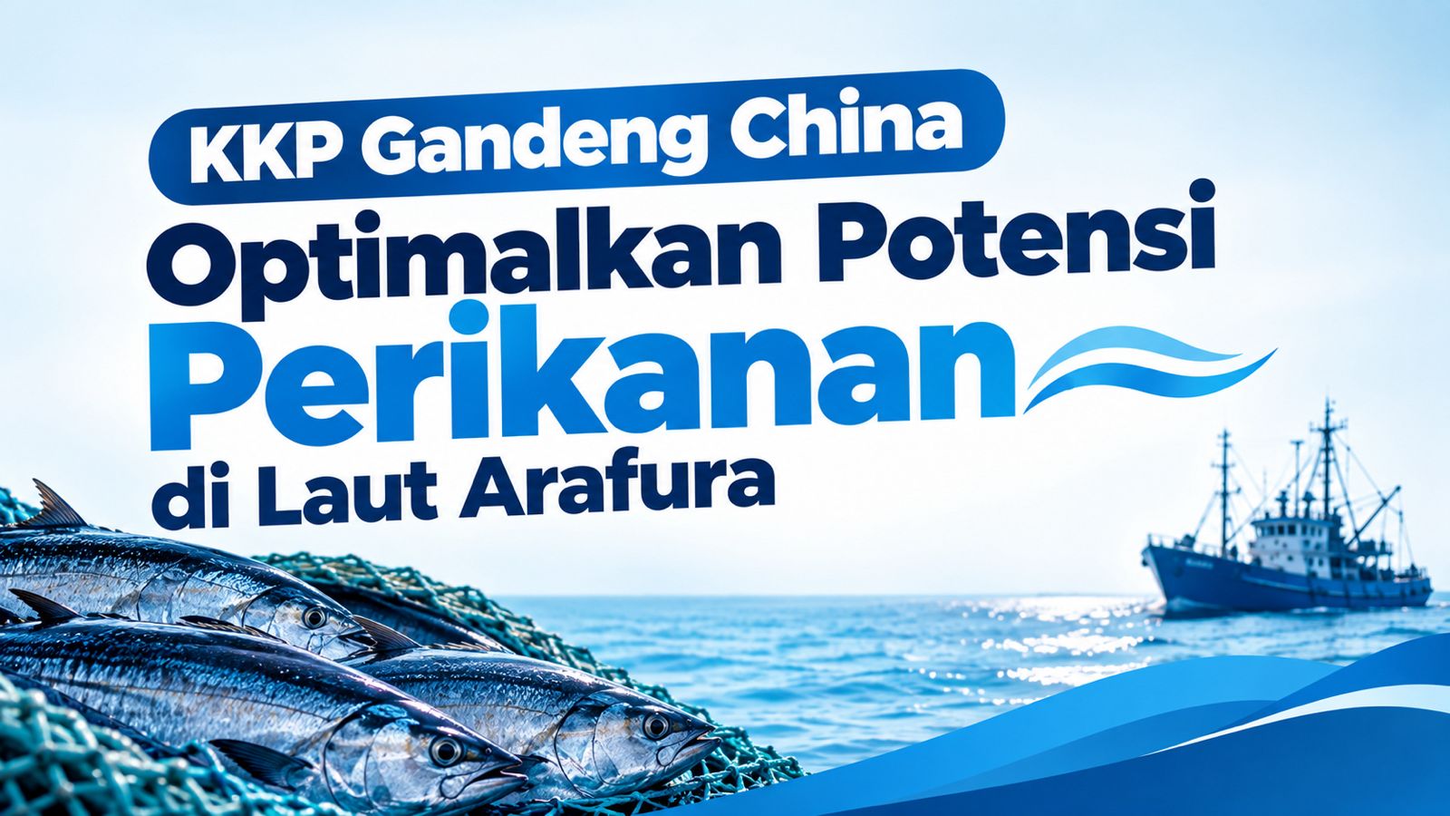 KKP dan China Dorong Optimalisasi Perikanan Laut Arafura dengan 33 Kapal