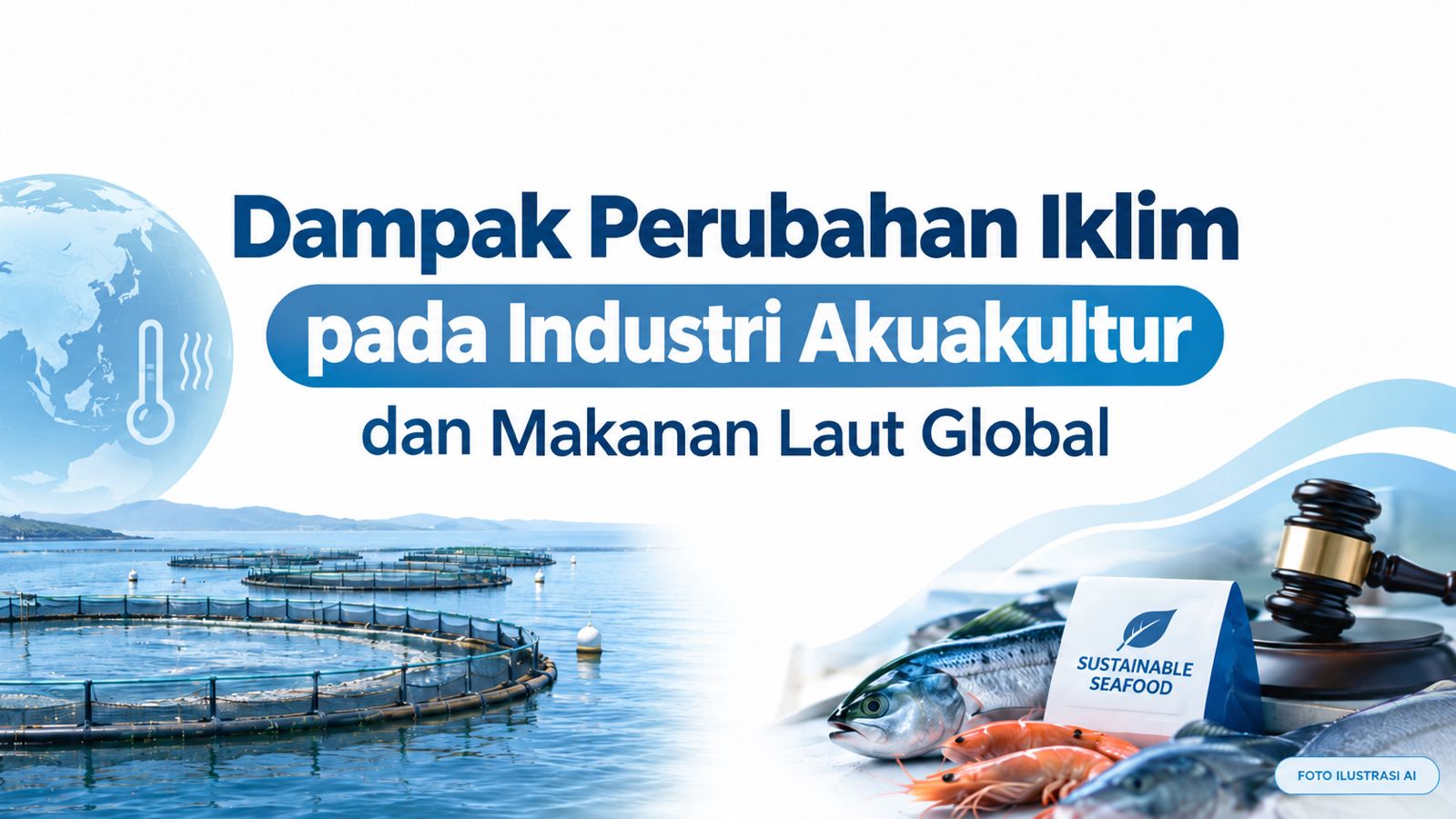 Krisis Iklim dan Tantangan Keberlanjutan Guncang Sektor Akuakultur dan Perikanan Global