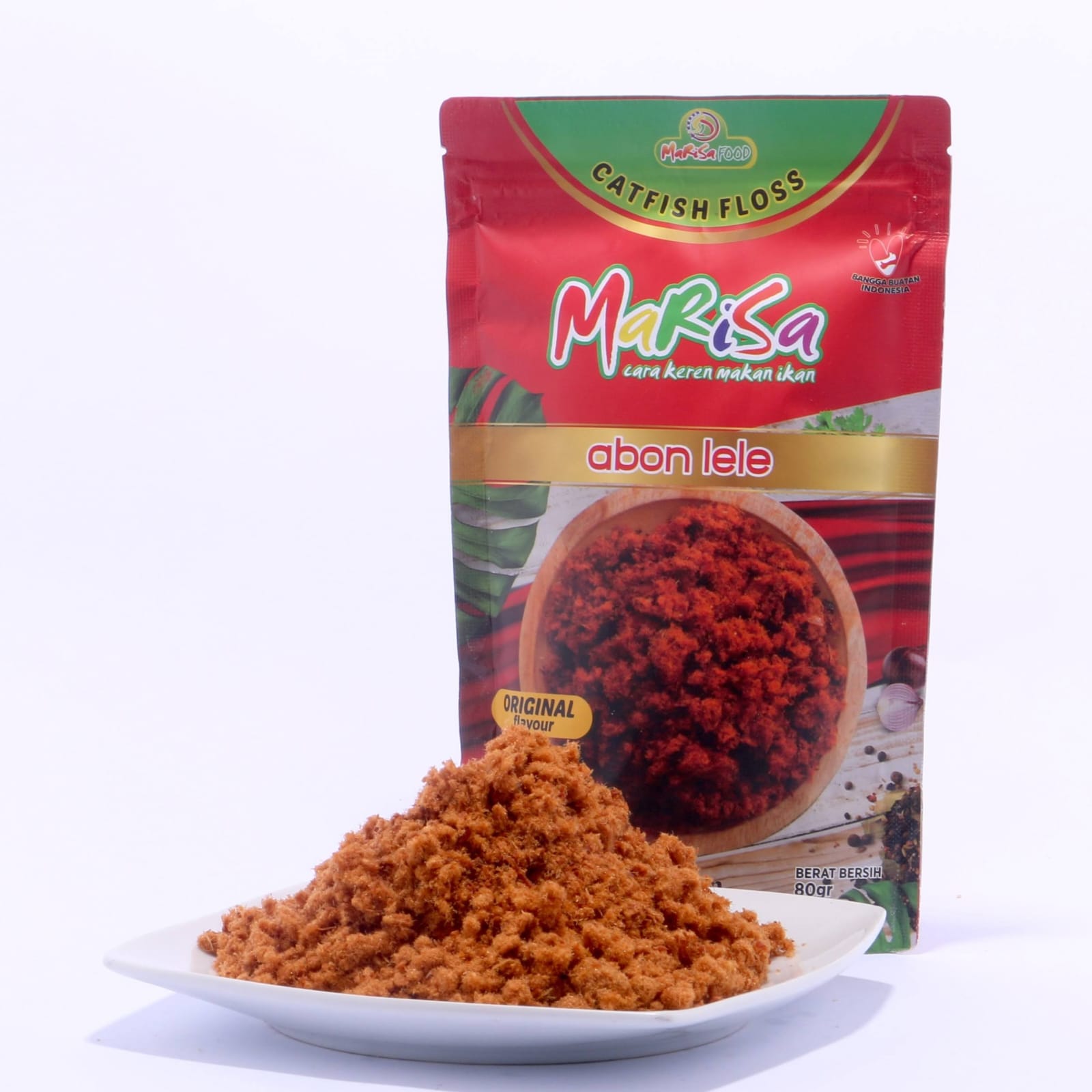 Abon lele original 80 gram non MSG