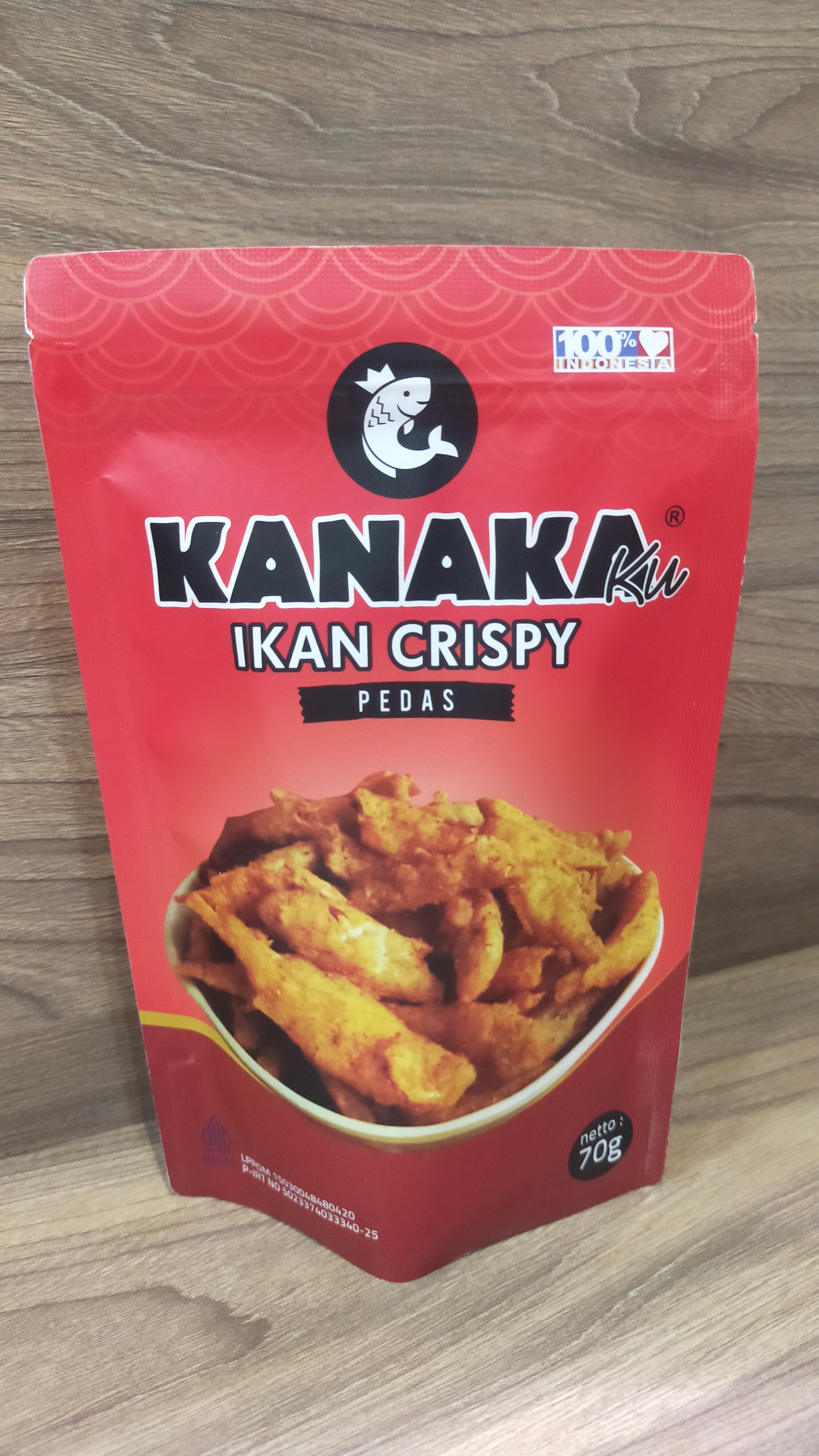 KANAKAku Ikan crispy Pedas