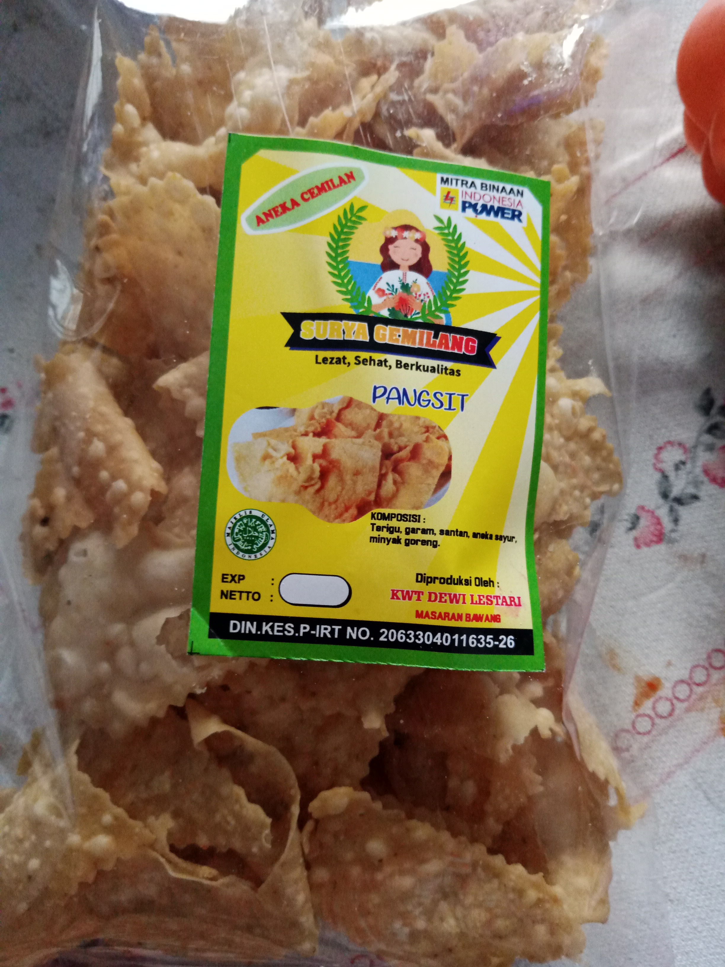 Aneka olahan pangsit
