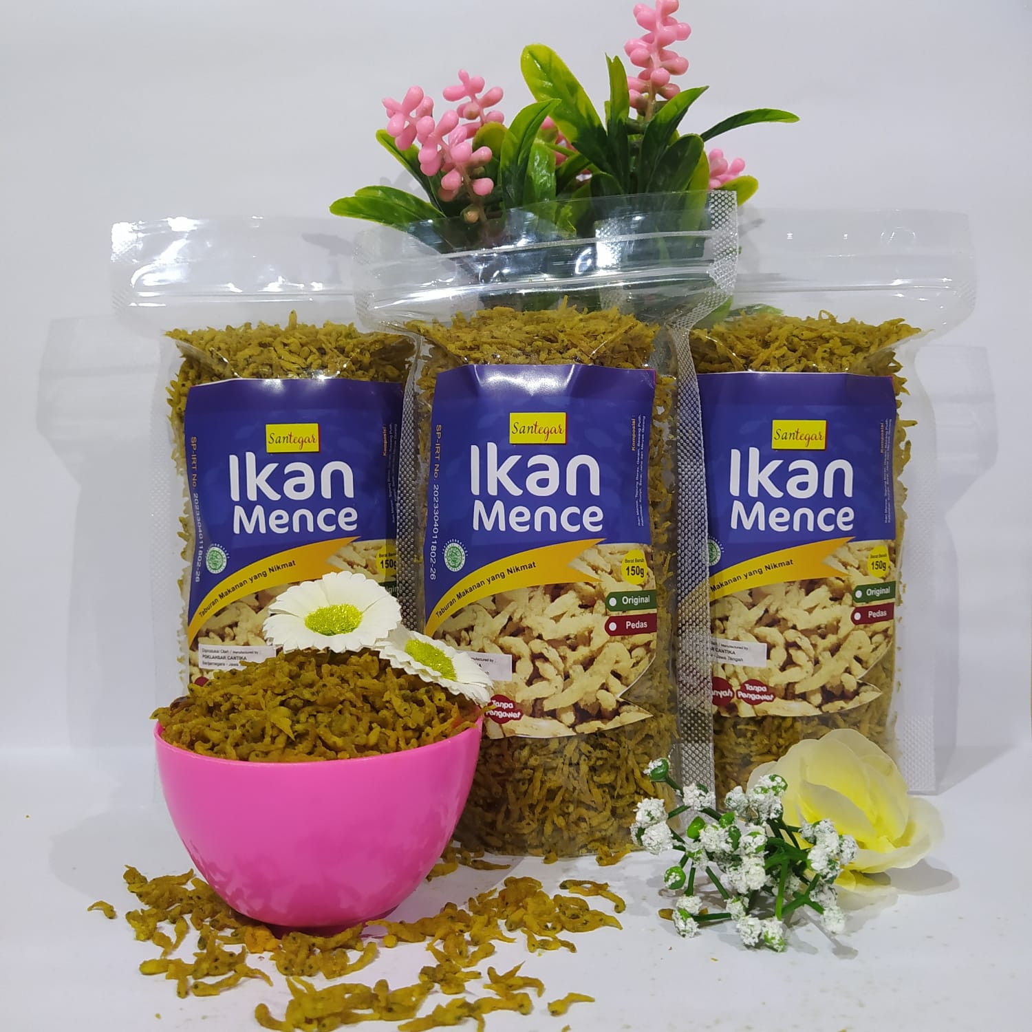 IKAN MENCE CRISPY KEMASAN 100 Gram