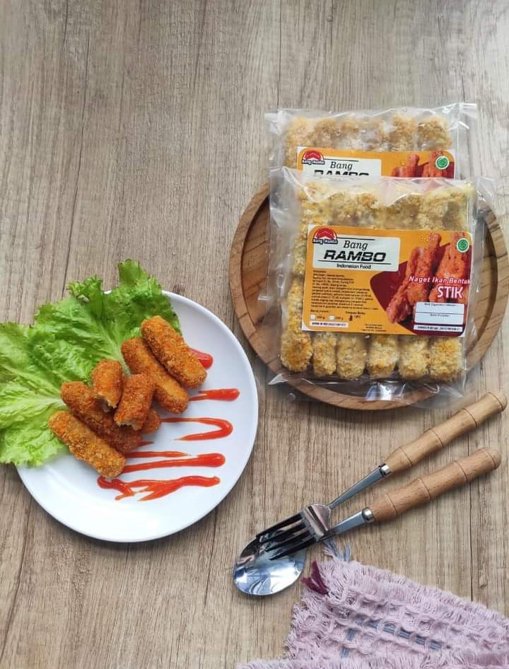 NUGGET IKAN BANG RAMBO ENAK NO MSG NO PENGAWET 