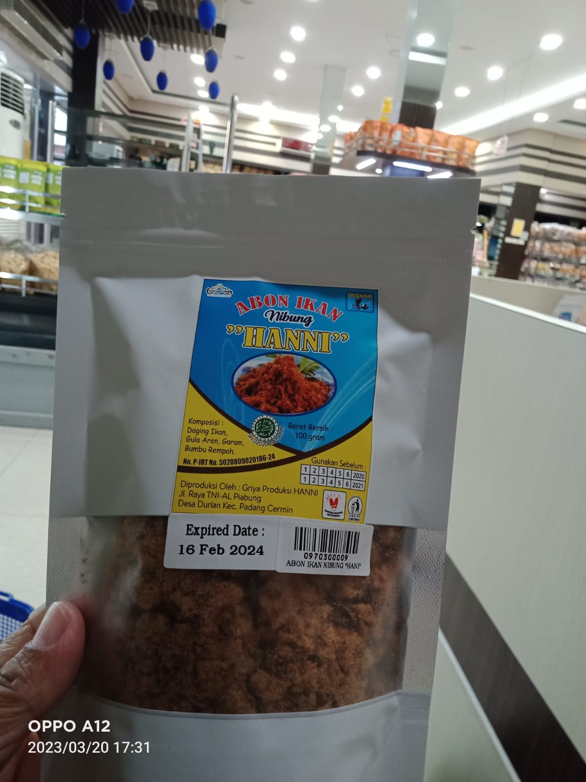 Abon Ikan Nibung