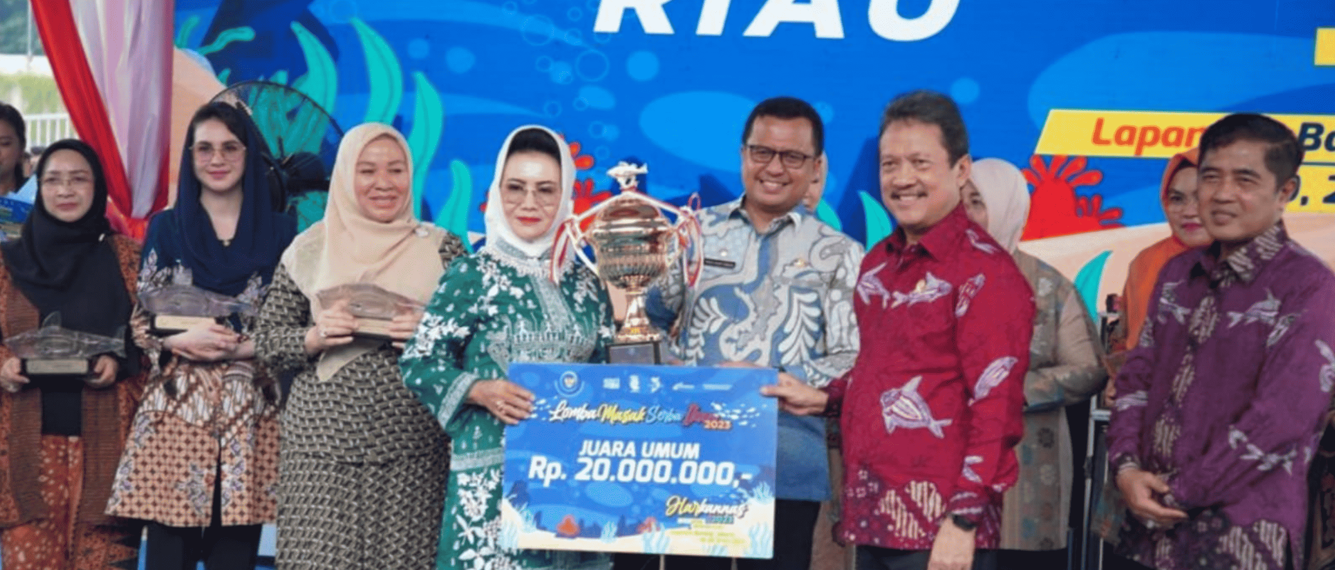 Provinsi Riau Juara Umum LMSI Tingkat Nasional Pada Harkannas 2023