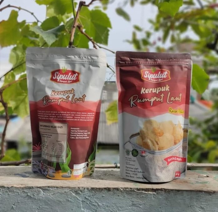 SIPULUT KERUPUK RUMPUT LAUT VARIAN PEDAS