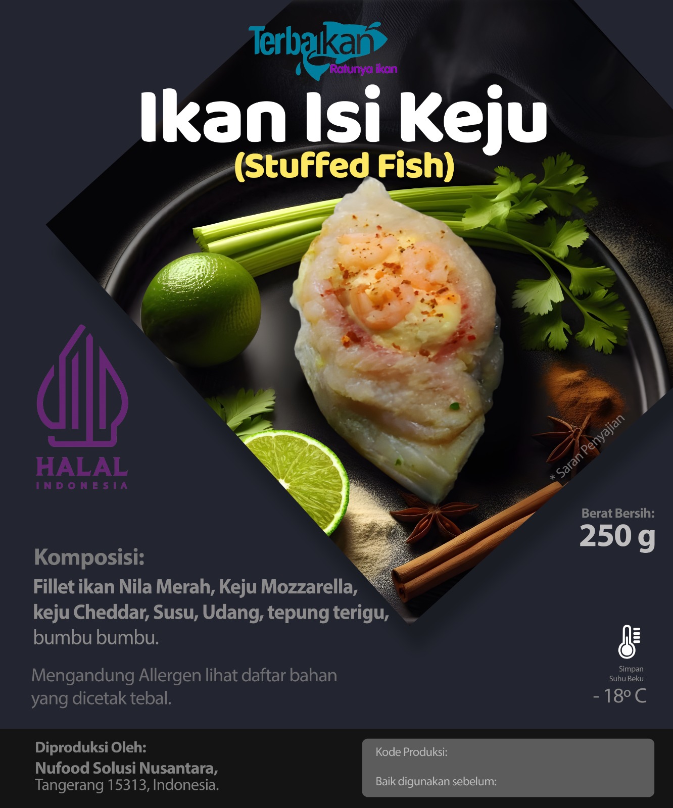 STUFFED FISH (IKAN ISI KEJU)